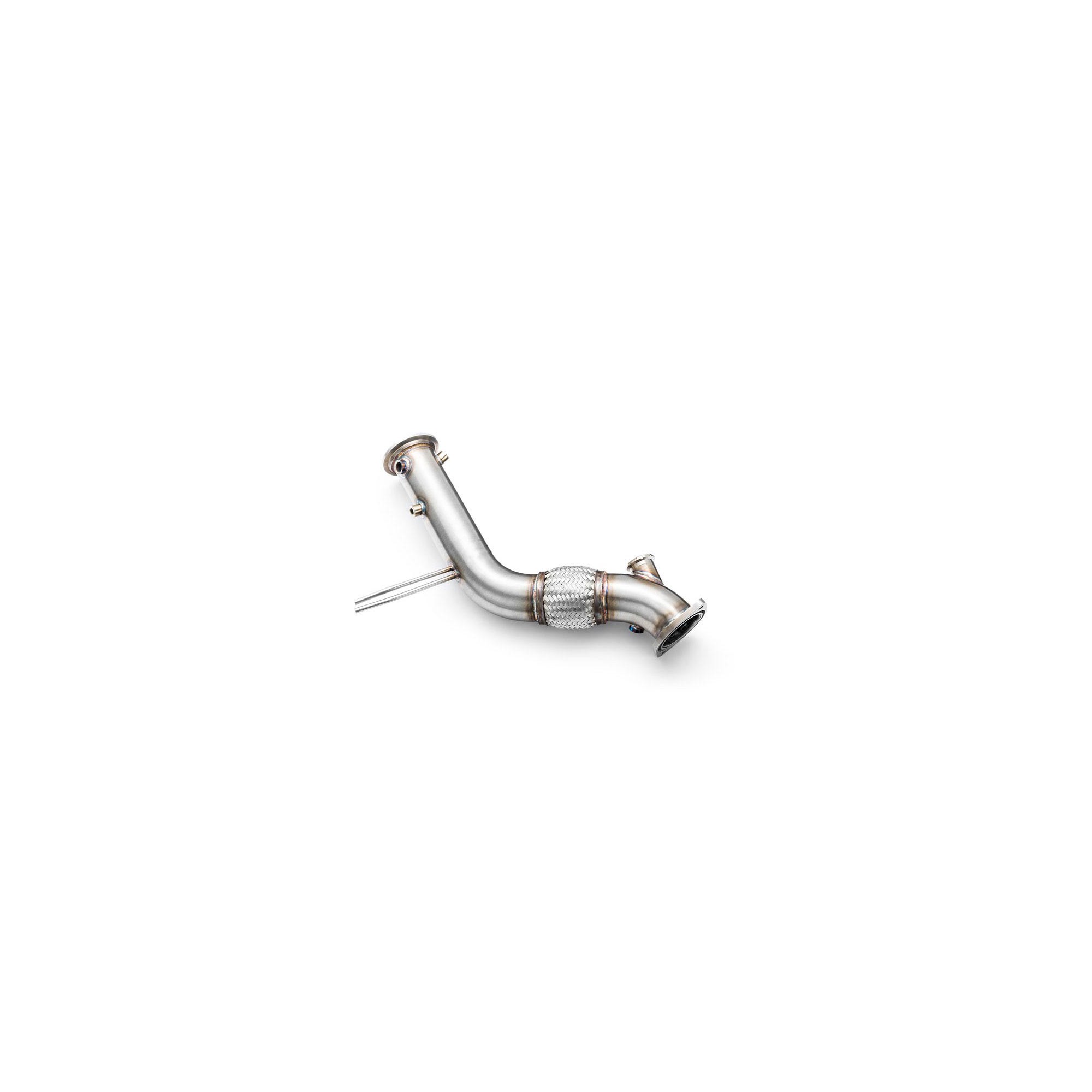 Downpipe Pour BMW F07 F10 F11 530d/535d N57N/N57Z 2011-2017 - Acier Inox, Diamètre 76mm, Pour Amélioration Performance