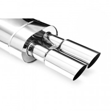 Universal E101 elliptical silencer